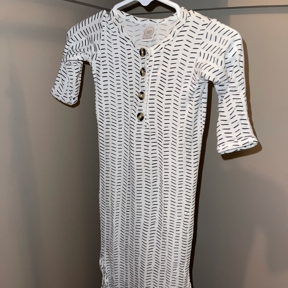 Lou Lou and Company NB Knotted Gown